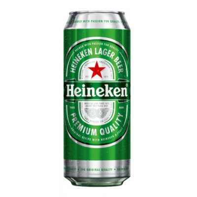 Cerveza Heineken Lata 473 Cm3