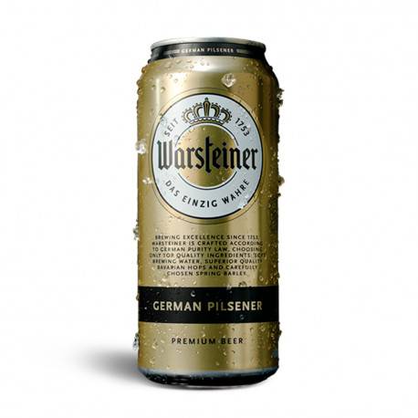 Cerveza Warsteiner Lata 473Cc